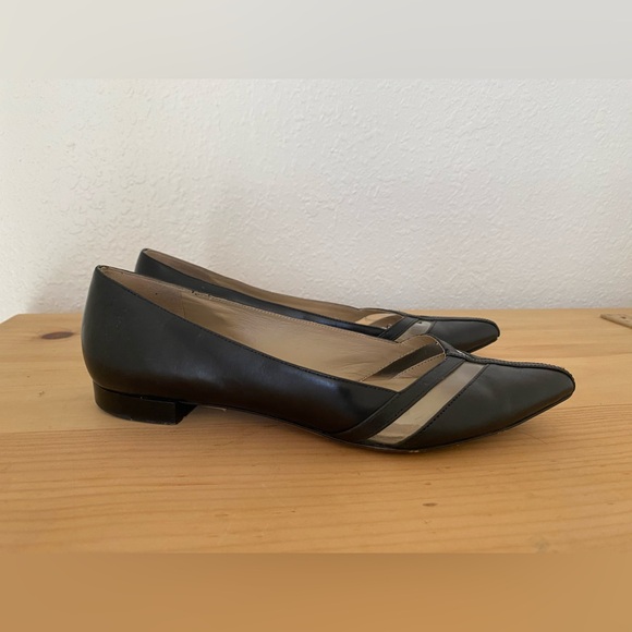 Michael Kors pointy toe genuine leather flats - Picture 6 of 8